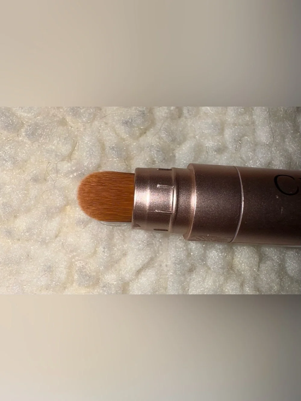 Matte Cream Eyeshadow Stick with Blending Brush - Dahlia by Cheeky Rose Beauty